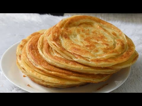 Hotel Style Crispy Paratha (parota)