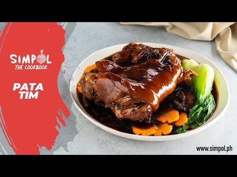 Chinese Braised Pork Hock (Pata Tim)
