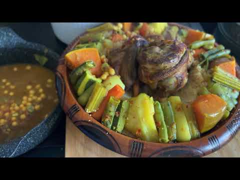 Complete Couscous with Lamb and Seasonal Vegetables - Moroccan Main Course Complete Couscous with Lamb and Seasonal Vegetables - Delicious Moroccan main course with medium difficulty. Perfect recipe converted from YouTube video to PDF format.