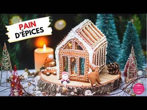 Decorative gingerbread house