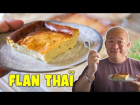 Coconut Flan with Palm Sugar