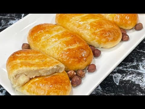 Petits pains au lait à la pâte à tartiner algérienne (El Mordienne)