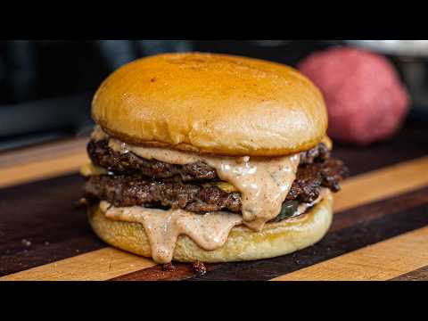 Smash Burger with Mayo-Toast Buns and AB's Signature Sauce - American Main Course Smash Burger with Mayo-Toast Buns and AB's Signature Sauce - Delicious American main course with medium difficulty. Perfect recipe converted from YouTube video to PDF format.