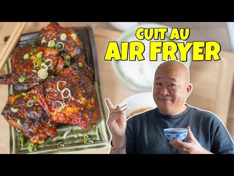 Poulet mariné à l'asiatique à l'Air Fryer