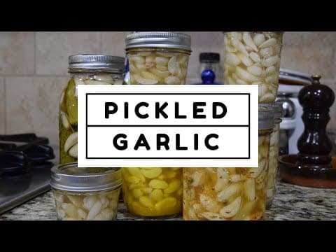 How to Make Homemade Pickled Garlic