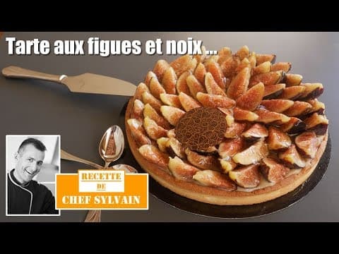 Tarte aux figues et noix