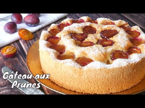 Moist Red Plum Cake