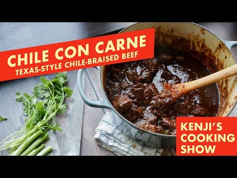 Texas Chile Con Carne (No Beans, Chunky Beef)