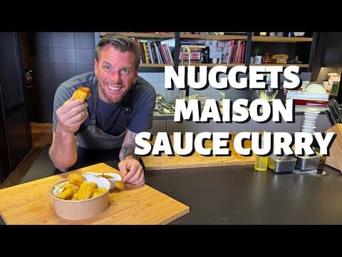 Nuggets de poulet maison à la sauce curry