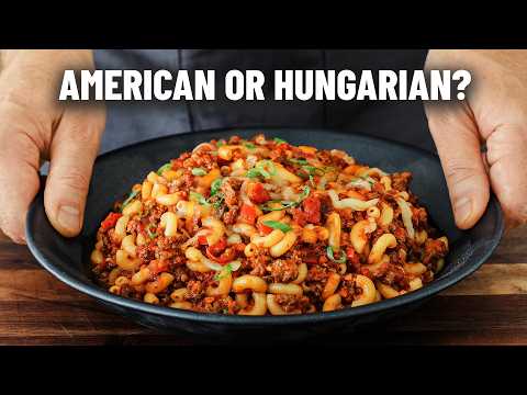 American Goulash with Cheddar Macaroni - American Main Course American Goulash with Cheddar Macaroni - Delicious American main course with medium difficulty. Perfect recipe converted from YouTube video to PDF format.