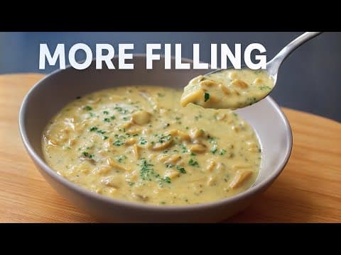 Creamy Oat-Thickened Mushroom Soup (No Cream, No Blender) - Modern American Recipe Creamy Oat-Thickened Mushroom Soup (No Cream, No Blender) - Delicious Modern American recipe with easy difficulty. Perfect recipe converted from YouTube video to PDF format.