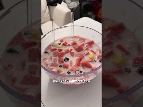 How To Make (AKA Korean Fruit Punch) 🍉🍓🥭🫐
