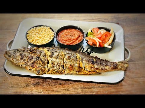 Poisson braisé à l'africaine