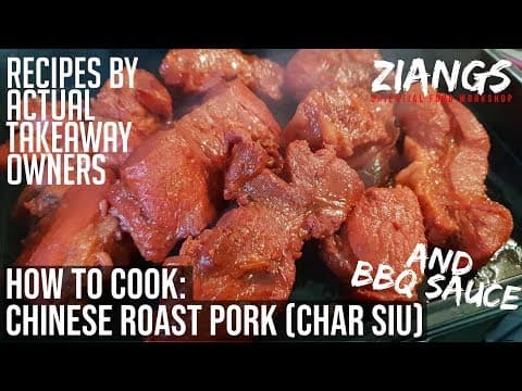 Takeaway-Style Chinese Roast Pork (Char Siu)