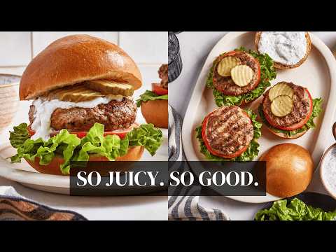 The Most Flavorful Mediterranean Lamb Burger You’ll Ever Make (In Under 30 Minutes!)