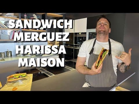 Sandwich d'été à la merguez
