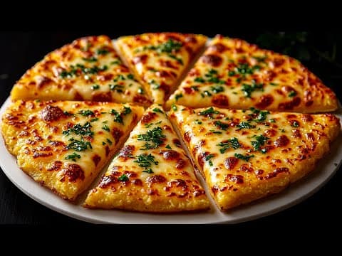 Wenn Sie 2 Eier und 2 Kartoffeln haben, dann ist dieses Rezept für Sie! Kartoffelpizza in 10 Minuten