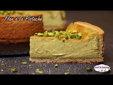 Pistachio Flan