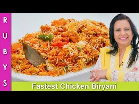 Quick Chicken Biryani (Under 30 Minutes)