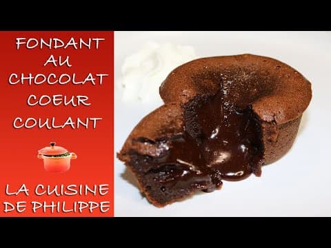 Chocolate Fondant with Lava Center