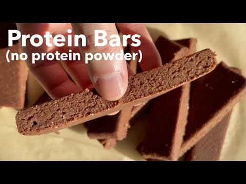 Vegan Chickpea Protein Bars