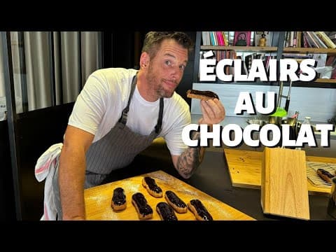 Éclair au chocolat