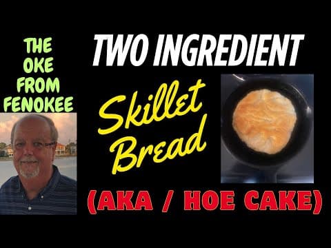 Two‑Ingredient Skillet Bread (Ho Cake) - American Breakfast Two‑Ingredient Skillet Bread (Ho Cake) - Delicious American breakfast with easy difficulty. Perfect recipe converted from YouTube video to PDF format.