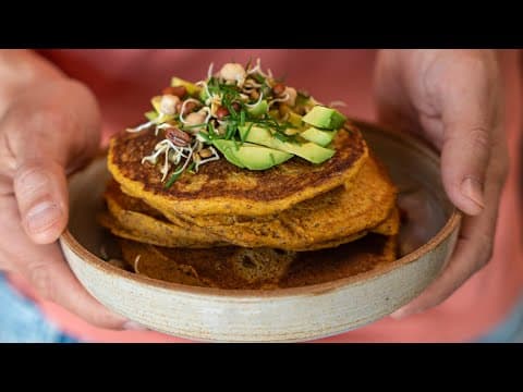 Savory carrot pancakes - French Breakfast Savory carrot pancakes - Delicious French breakfast with easy difficulty. Perfect recipe converted from YouTube video to PDF format.
