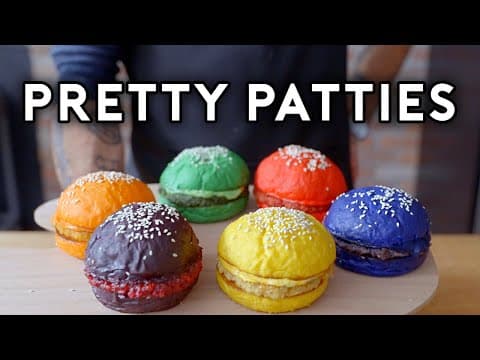 Pretty Patties – Vegan Colorful Burgers