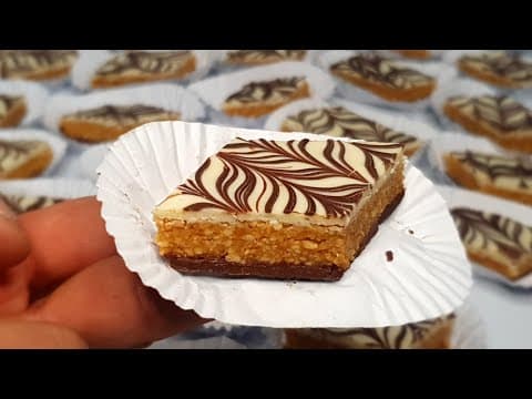 Zellige (no-bake marble cake)