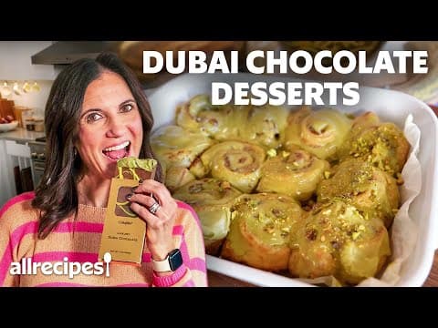 3 Pistachio Cream Desserts You Need to Try (Inspired By Dubai Chocolate Bars!)