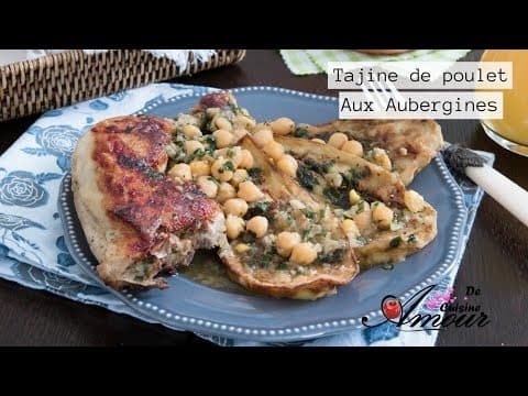 Eggplant and Chicken Tajine