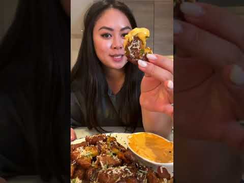 Make this for holiday dinners, trust me - Spicy Smashed Potatoes