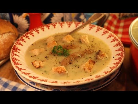 Ma SOUPE DE POMMES DE TERRE AIL ÉCHALOTE remède contre le froid ! sur Gourmandises TV