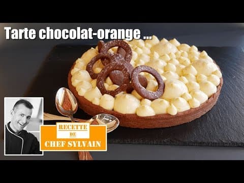 Tarte chocolat orange