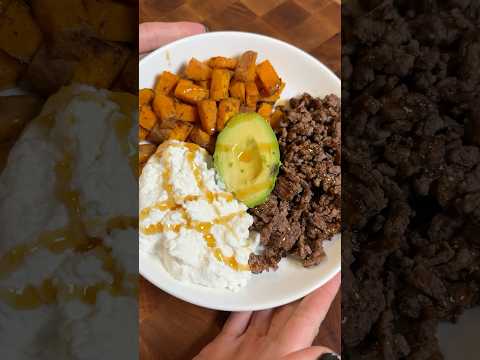 Trying the Viral Cottage Cheese & Beef Bowl