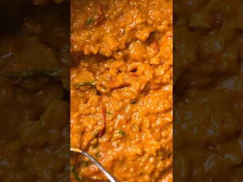 CREAMY tomato risotto