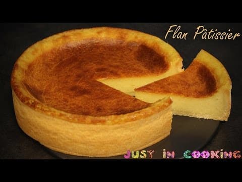 Vanilla Flan Tart