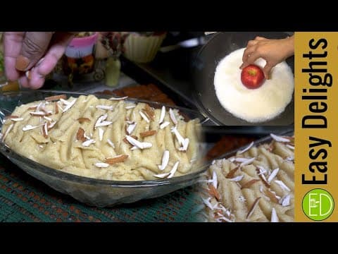 Apple Almond Halwa