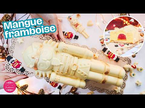 Nutcracker Yule Log Mango Raspberry - French Dessert Nutcracker Yule Log Mango Raspberry - Delicious French dessert with medium difficulty. Perfect recipe converted from YouTube video to PDF format.