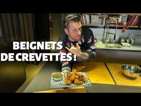 Beignets de crevettes façon asiatique