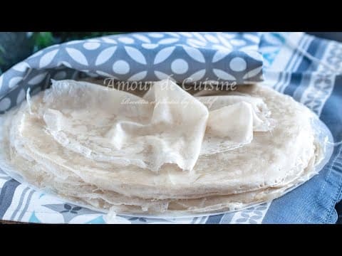 Homemade brick pastry sheets