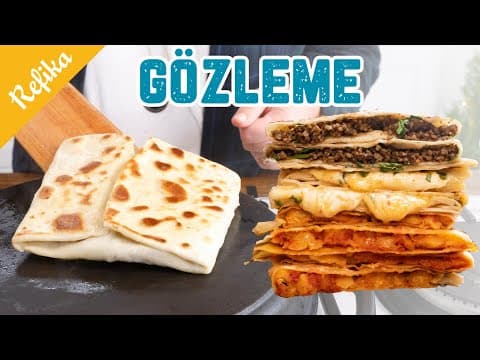 Gözleme with Four Fillings
