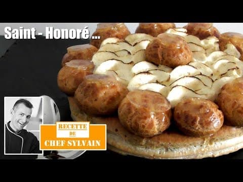 Saint‑Honoré classique à la crème Chiboust