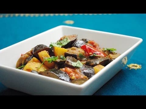 Eggplant and Potato Curry - Indian Main Course Eggplant and Potato Curry - Delicious Indian main course with easy difficulty. Perfect recipe converted from YouTube video to PDF format.