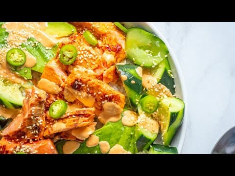 Spicy Salmon Sushi Bowl