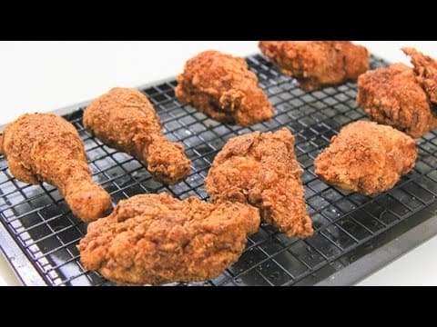 SUPER CRUNCHY FRIED CHICKEN - Video Recipe