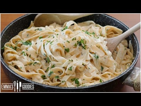 Three-Ingredient Creamy Alfredo (One-Pan Egg Pasta)
