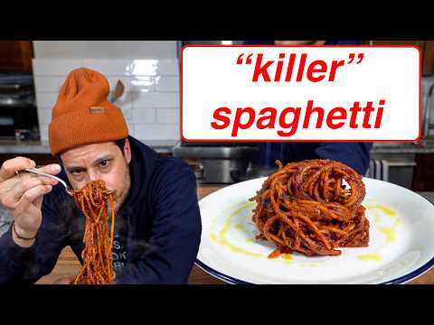 Killer Spaghetti (Spaghetti al Sasina)