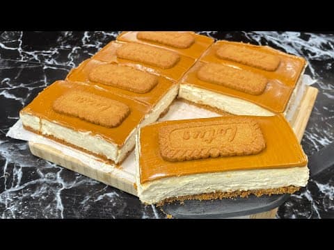 Cheesecake Spéculoos sans cuisson - Française Dessert Cheesecake Spéculoos sans cuisson - Delicious Française dessert with easy difficulty. Perfect recipe converted from YouTube video to PDF format.